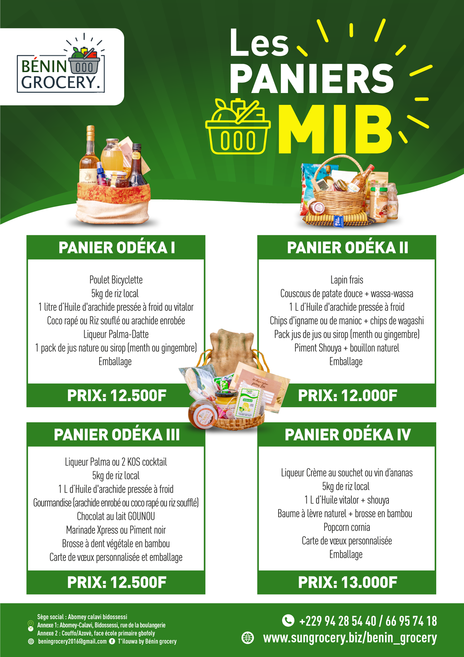 Les Paniers MIB ODEKA