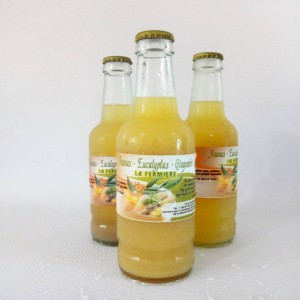 Jus  d'Ananas au Eucalyptus et au Gingembre)