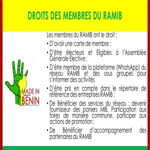 Droit d'adhésion