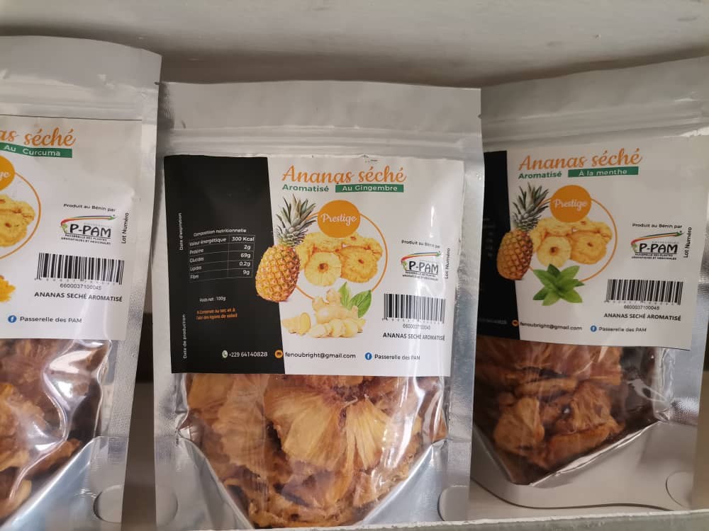 Ananas séché