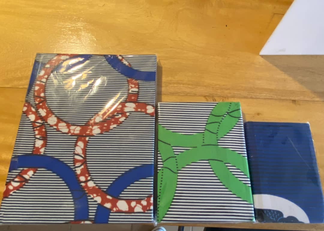 cahier en wax