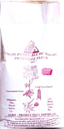 farine planifiable de manioc
