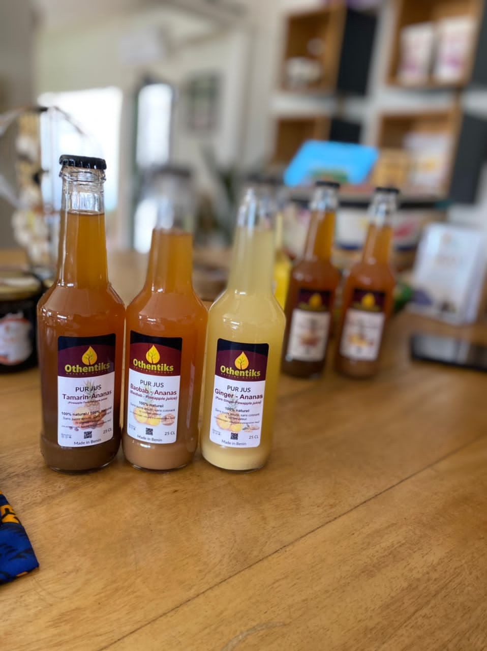 jus de fruits naturels othentiks 25 cl