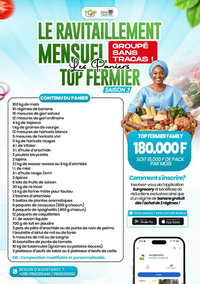 Panier TOP FERMIER FAMILY